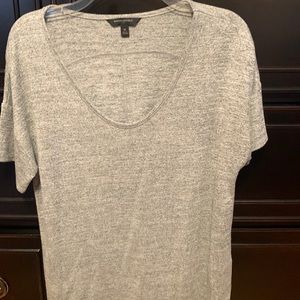 Short sleeve thin knit sweater